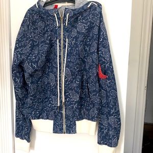 H&M Divided Hoodie/summer jacket In paisley